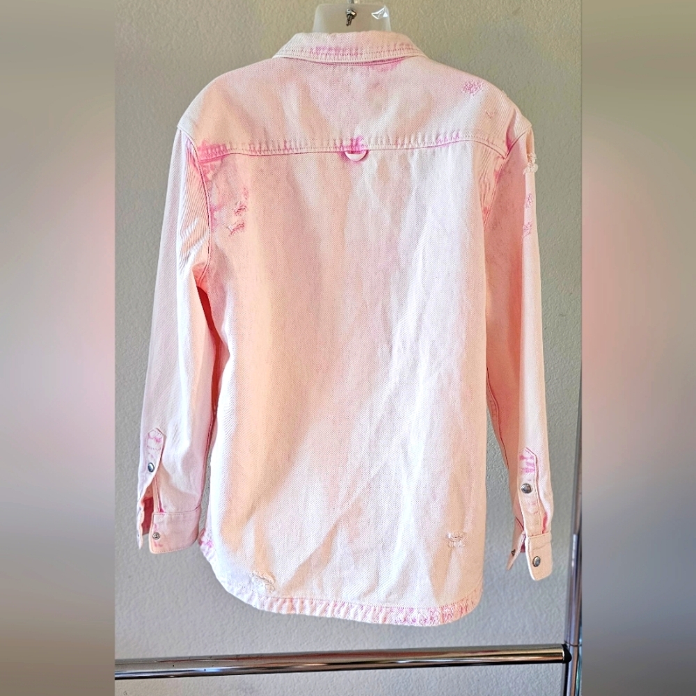 Ser.O.Ya Oversized Denim Shirt - Picture 4 of 6